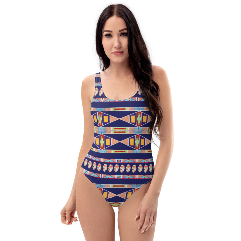 One-Piece Swimsuit - Midnight Sky
