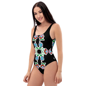 One-Piece Swimsuit - Floral