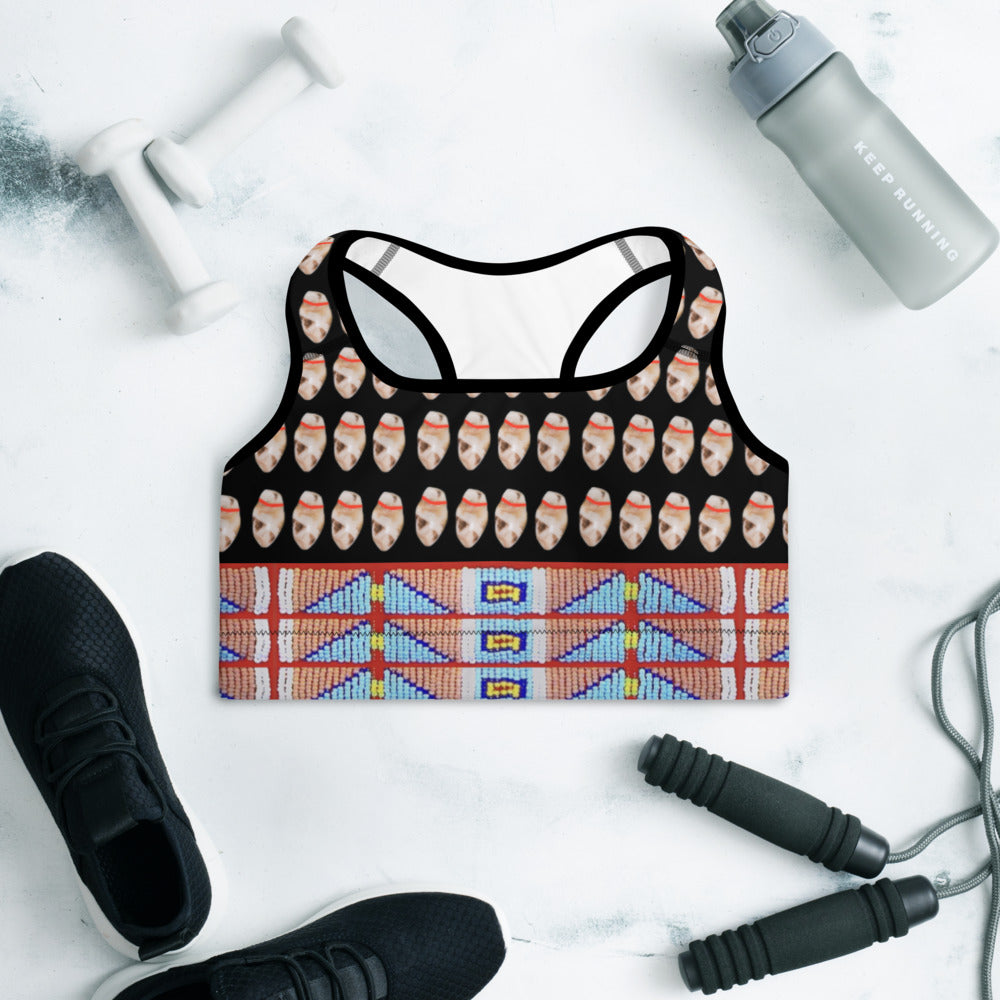 Sports Bra - Crow Elk