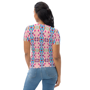 Women's T-shirt - Pretty in Pink Florals